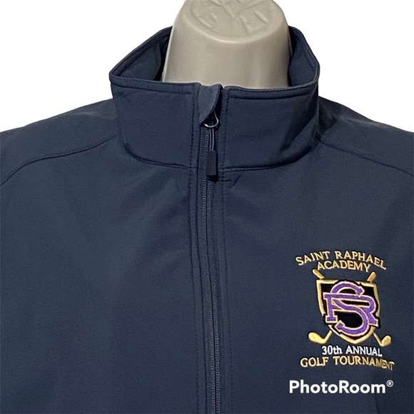 Port Authority Unisex Vest L Gray Saint Raphael Academy 30th Golf Tournament - Picture 2 of 11